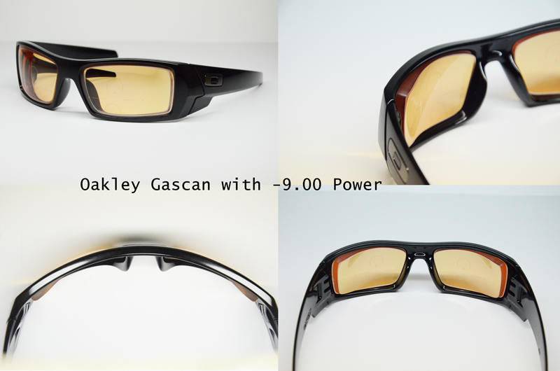 Oakley Gascan with lenticular prescription lenses
