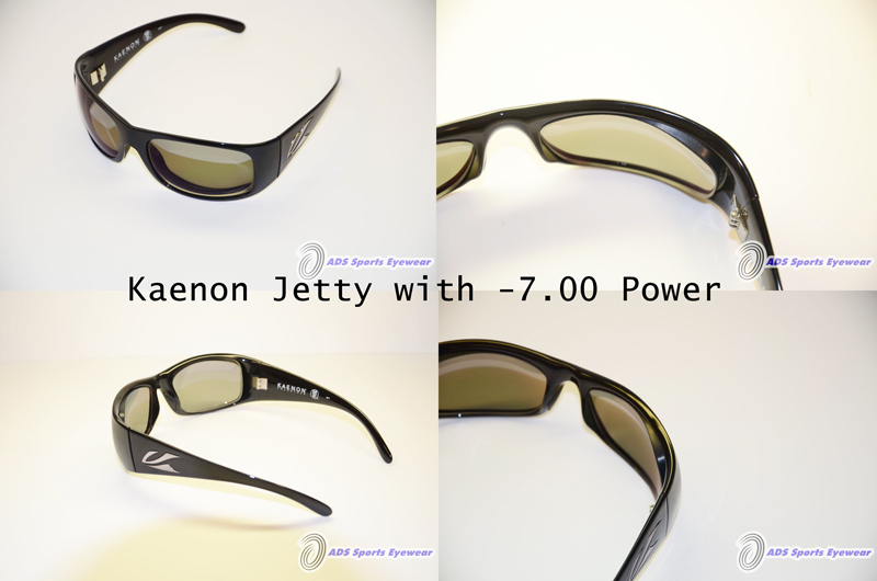 Kaenon Jetty Sunglasses with lenticular prescription lenses