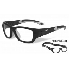 Wiley X  Flash Sports Glasses/Goggles  Black and White
