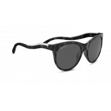 Serengeti Valentina Sunglasses  Black and White