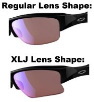 difference between oakley half jacket 2.0 and 2.0 xl