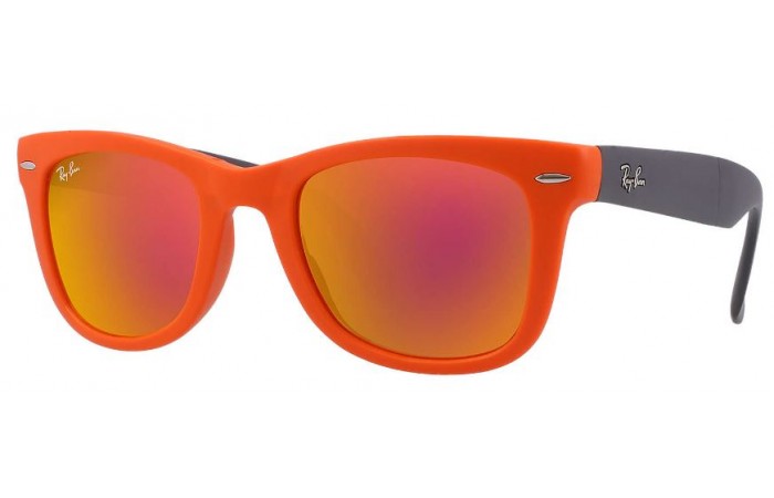Ray Ban RB4105 Folding Wayfarer Sunglasses {(Prescription Available)}