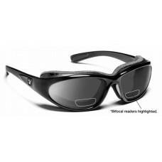 Panoptx 7Eye  Bora Reader Sunglasses Black and White