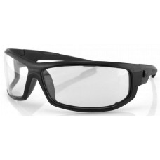 Bobster AXL Sunglasses  Black and White