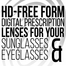 HD Free-Form Digital Prescription Lenses Black and White