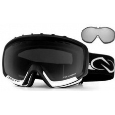 Native Eyewear Siege Ski Goggles  Black and White